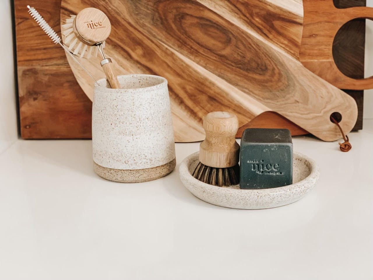 Dish Brush Cup